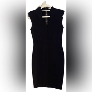 Elegant Black Sleeveless Dress